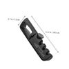 1pc Knife Sharpener Household Tools German Tools Multipurpose Tool Kitchen Scissors Sharpener Sharpener Scissor Sharpener Tool Kitchen Sharpening Tool Cutters Grinder Black/1779 view 4