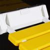 Bath Stools,Bathroom Folding Shower Stool Wall Bath Seat Anti-Slip Wall Chair Elderly Bath Seat Stool,Yellow view 4
