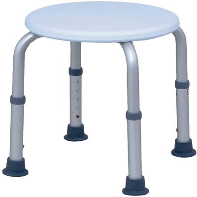 Bath Stools,Shower Stools Shower Chair Bath Seat Aluminum Legs Stool Transfer Bench Spa Bathroom Bathtub Chair Home No-Slip Safety Adjustable 8 Height,Rectangle/Rectangle/Rectangle ( Size : Round )