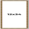 12x34 Frame Gold Kingsley Distressed Solid Wood Picture Frame Width 0.75 Inches | Interior Frame Depth 0.5 Inches | Kingsley Frame with UV Acrylic, Foam Board Backing & Hanging Hardware view 1
