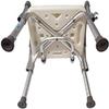 Bath Stools,Bath Chair Shower Stool Bathroom Seat - Lightweight Aluminum - Portable - with Backrest - The Elderly White Bea200 Kg view 4