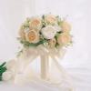 ONNAT Bride Holding Flowers Wedding Simulation Bouquet Wedding Photography Props view 2