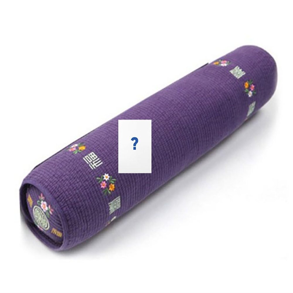 GIYOMGIYOM Kpop Jungkook's Favorite Item- Nap Pillow with Traditional Korean Patterns Small and Large Jung kook Photocards Included Weverse Live Nap Pillow (ArmyPurple1- Large)