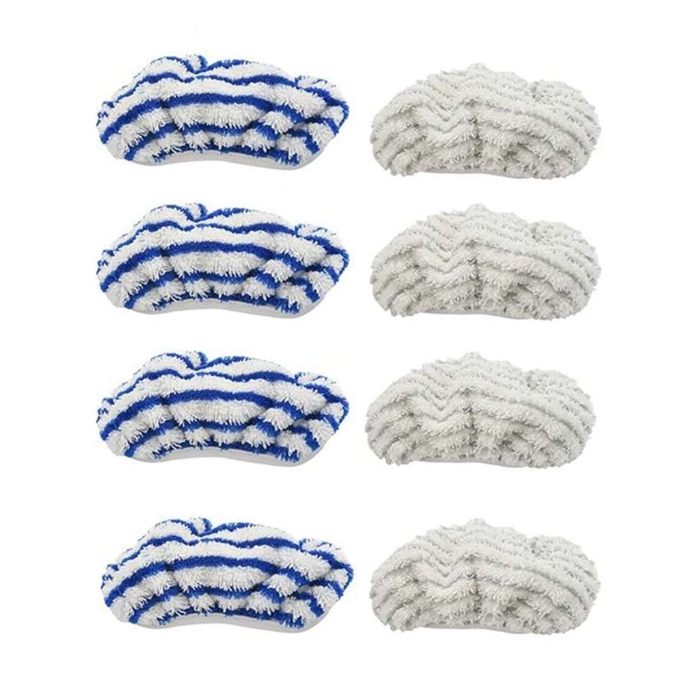 YAXRO 1 Set Microfibre Cloth Pads Accessory Compatible for Rowenta Clean&Steam ZR005801 Cleaner Reusable