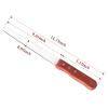 HTBMALL Bread Knife, Stainless Steel Serrated Bread Knife for Homemade Bread, Cakes & Bagels, 10 Inch Kitchens Knifes Saw Breads Cutter, Bagel Sourdough Slicer Knifes with Wooden Handle view 3