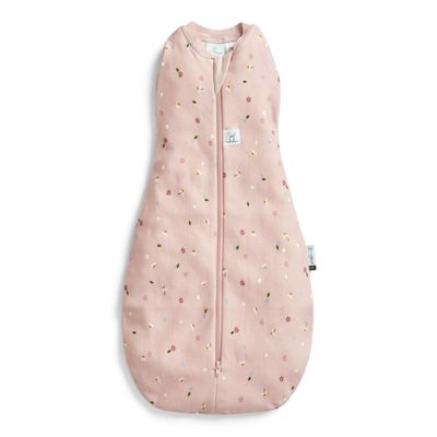 ergoPouch Cocoon Swaddle Sack 1.0 TOG - Baby Sleep Sack, Gentle Snug Fit Helps Calm Startle Reflex, Ideal for Arms In/Out Sleeping, Soft Breathable Fabric for Better Sleep (0 Months, Daisies)