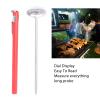 Meat Thermometer, Kitchen BBQ Tool Read Food Cooking Thermometer with Dial Pocket Size for Grilling Deep Fry and Oven view 2