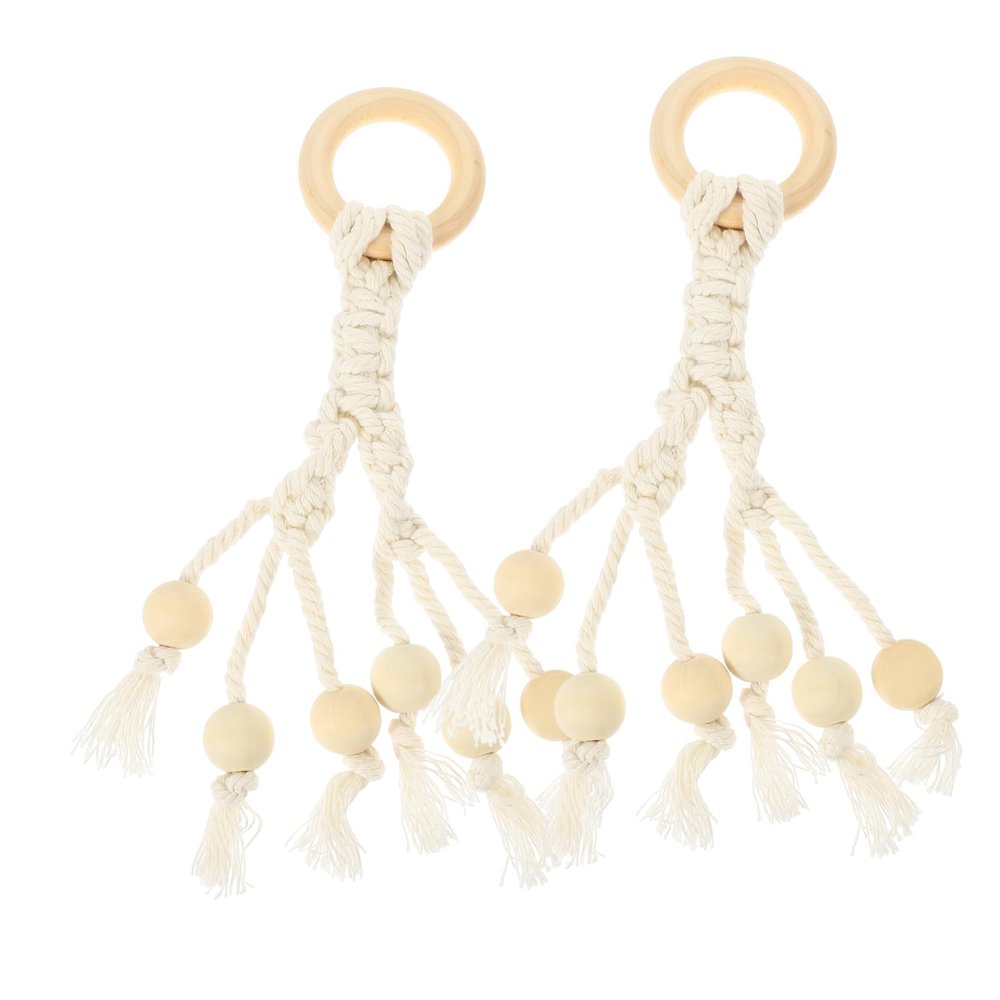 RORPOIR Fruit Vegetable Hanging Rope Set Cotton Rope Banana Hanger Decorative Pendant Kitchen Storage