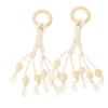 RORPOIR Fruit Vegetable Hanging Rope Set Cotton Rope Banana Hanger Decorative Pendant Kitchen Storage view 1