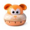 Mechanical Kitchen Timer, Cartoon Animal Shape Manual Timers, Cute Timer for Kids, Wind Up 60 Minutes Manual Countdown Timer for Classroom, Home, Study and Cooking (Puppy) view 1