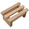 GRIRIW Stylish Wooden Bench Stool for Boys and Girls' Rest Step up Wear-Resistant view 1