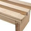 GRIRIW Stylish Wooden Bench Stool for Boys and Girls' Rest Step up Wear-Resistant view 3