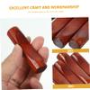Mikinona Wooden Chopstick Holder Spoon Fork Chopsticks Set Desktop Chopstick Rest for Home Easy Clean 4pcs Chopstick Rest view 4