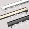 Ceiling Or Wall Mount Curtain Track System, Flexible Ceiling Curtain Track, Curtain Rail With Mute Rollers, Aluminum Heavy Duty Room Dividers Curtain Pole, With Installation Hardware view 1