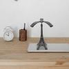 DECHOUS Balancing Bird Toy Metal Gravity Bird with Eiffel Tower Balancing Eagle Gravity Balance Toy Office Desktop Novelty Eagle Sculpture for Home Party, Silver view 3