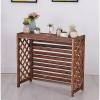 Air Conditioner Flower Stand,Air Conditioning Covers Outdoor,All Seasons Central Air Conditioner Cover,Decorative Air Conditioner Cover Wooden,for Outside Units. (Size : 96 * 40 * 89cm) view 1