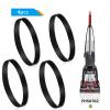 Carkio Vacuum Belts for Hoover Power Dash Pet Carpet Cleaner,Replace Part Numbe #440012733/440014074,Stretch Vacuum Belt Fit for Model FH50700 FH50710 FH50702 Carpet Cleaner (4 Pack) view 3