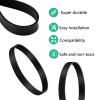 Carkio Vacuum Belts for Hoover Power Dash Pet Carpet Cleaner,Replace Part Numbe #440012733/440014074,Stretch Vacuum Belt Fit for Model FH50700 FH50710 FH50702 Carpet Cleaner (4 Pack) view 4