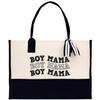 VANESSA ROSELLA Cotton Canvas Tote Bag - New Mama Gift - Best Mom Ever Bag - Dog Mom Tote - Shopping view 3