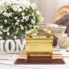 Alipis ark of Israel ark Tablets Rod Table Ornament Wooden Ornaments Light House Decorations for Home Church Decorations for Sanctuary Gold Alloy view 3