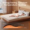 iDOO Water Heated Mattress Pad Queen, FSA Eligible Items Only List, Birthday for Men Husband Wife, Electric Mattress Pads No EMF Radiation & No Electric Wires, 12H Timer, 60"x80" view 4