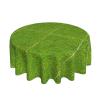 Green Grassland Variety of Patterns Round Tablecloth is Suitable for Decorative or use for Any Indoor and Outdoor Dining Occasion view 2