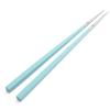 Cutipol KUBE KU39T Chopsticks + Chopsticks Rest Set, 2 Pairs Set, Turquoise Silver view 4