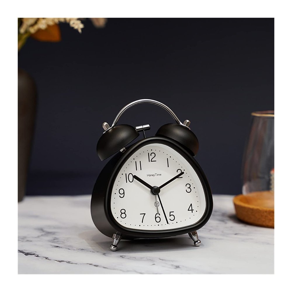 Alarm Clock/Digital Clock Wake Up Alarm Clock for Students Children's Bedside Clock Simple and Modern Desktop Clock Bedside Clock (Color : 4)