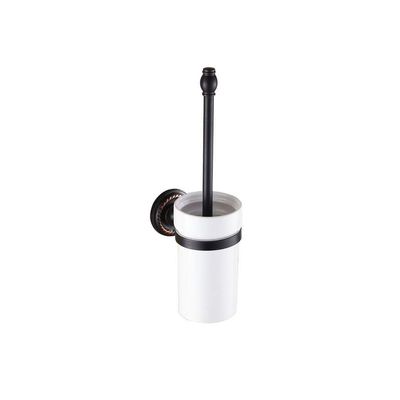 Toilet Brush Holder Retro Creative Toilet Brush Brass Carving Toilet Brush Scrub Cleaning Brush Household Set Toilet Brushes,Toilet Brush with Holder
