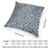 MangGou Dark Green Cheetah Animal Print Leopard Throw Pillows Leopard Print Ink Animal Spots Decorative Sofa Cushion Cover Farmhouse Double Side Accent Pillow for Living Room Bedroom 18x18in view 2