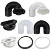 Zerone 15CM Exhaust Hose Connector Air Conditioner Exhaust Hose Coupler Round Tube Conditioner Adapterin for Portable Air Conditioner Horse (ONLY HOSE RING) view 4