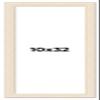 10x32 Frame White Real Wood Picture Frame Width 1.5 Inches | Interior Depth 0.5 Inches | Barn White Distressed Photo Frame Complete with UV Acrylic, Foam Board Backing & Hanging Hardware view 1
