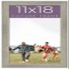 11x18 Frame Grey Real Wood Picture Frame Width 1.5 Inches | Interior Frame Depth 0.5 Inches | Barn Grey Distressed Photo Frame Complete with UV Acrylic, Foam Board Backing & Hanging Hardware view 1
