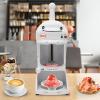 Commercial Electric Ice Shaver, 110V Multi-Purpose Automatic Ice Shaver Machine, 90KG/H Powerful Crushed Ice Maker and Snow Cone Machine for Home and Commercial Use view 3