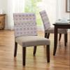 Bohemian Mandala Dining Chair Cover 4 Pack Removable Chair Back Covers Abstract Tribal Floral Washable Kitchen Chairs Back Slipcover for Home/Office/Hotel/Restaurant Geometric view 4