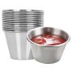 12 Pack Stainless Steel Ramekin Dipping Sauce Cups - 2 Oz Thicken Round Condiment Cups for Appetizer, Sushi, Home, Party, Restaurant view 1