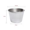 12 Pack Stainless Steel Ramekin Dipping Sauce Cups - 2 Oz Thicken Round Condiment Cups for Appetizer, Sushi, Home, Party, Restaurant view 2