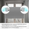 BERISSA Top Down Bottom Up Cordless Cellular Shades No Tools No Drill Blinds for Windows Shades for Indoor Windows Easy to Install,26" W x 44" H (100% Blackout) Light Gray view 3