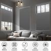 BERISSA Top Down Bottom Up Cordless Cellular Shades No Tools No Drill Blinds for Windows Shades for Indoor Windows Easy to Install,44" W x 64" H (100% Blackout) Light Gray view 4