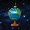 Magnificent Planet Earth Globe Christmas Ornament view 3