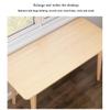 JITEM Modern Computer Desk Nordic Simple Writing Desk W/Beech Legs Freestanding PC Laptop Workbench TV Study Table for Home Office view 4