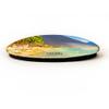 Mauritius Magnet Fridge Refrigerator Freezer Magnet Sticker Souvenir Decorations Oval Crystal Magnet Kitchen Whiteboard view 2