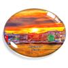 Kristiansund Norway Magnet Fridge Refrigerator Freezer Magnet Sticker Souvenir Decorations Oval Crystal Magnet Kitchen Whiteboard view 1