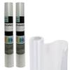 2 Roll Non Adhesive Drawer Liner No Slip Grip Ribbed 12"X30" Shelf Mat Pad Clear 2 Rolls Clear Ribbed Shelf Drawer Liner Cover Non Slip Cushion Grip Tool Box Mat Pad 12" Wide X 30" Long Approx Lining view 1