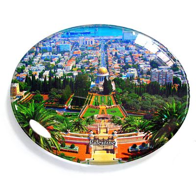 Palestine Magnet Fridge Refrigerator Freezer Magnet Sticker Souvenir Decorations Oval Crystal Magnet Kitchen Whiteboard