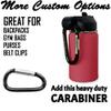 LaserGram Personalized Water Bottle, Basketball Ball, Stainless Steel Double Wall Vacuum Insulated with Flip Top Straw, Custom Engraved Gift (12oz / 335ml Maroon) view 4