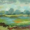 ART.COM Wall Art Prints Windsor Blue Field II by Silvia Vassileva, Scenic Decor, 16" x 16" view 2