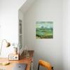 ART.COM Wall Art Prints Windsor Blue Field II by Silvia Vassileva, Scenic Decor, 16" x 16" view 3