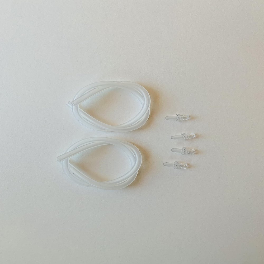 Jura Milk (36cm) Hose Tube x2 and Tube Hose Connector #72249 x4 Parts