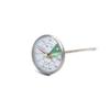 Frymate Commercial Deep Fryer Thermometer with Dial Thermometer, 5" Stainless Steel Stem 1.25" Dial Display Meat Chicken Fries view 1